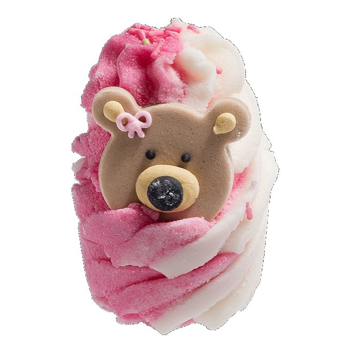 Bomb Cosmetics Teddy Bears Picnic Bath Mallow Maślana babeczka do kąpieli 50g