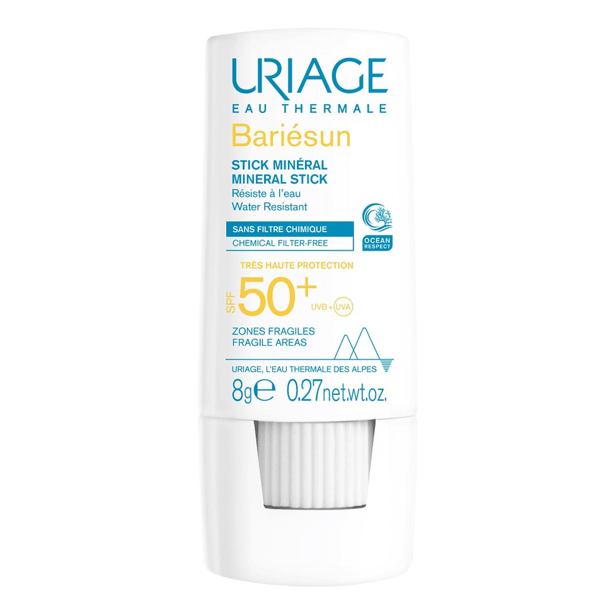 Uriage Bariesun mineralny sztyft przeciwsłoneczny spf50+ 8g