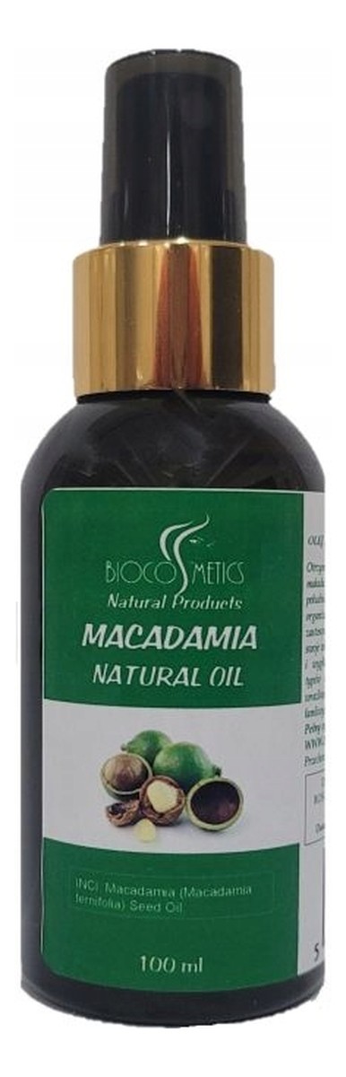Organiczny Olej Makadamia 100%