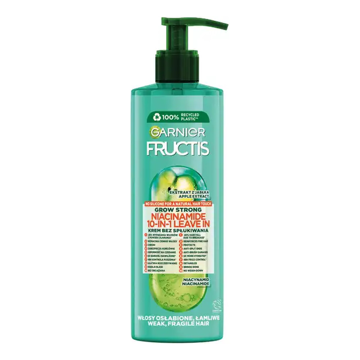 Garnier Fructis Grow Strong Krem - odżywka bez spłukiwania 10w1 400ml