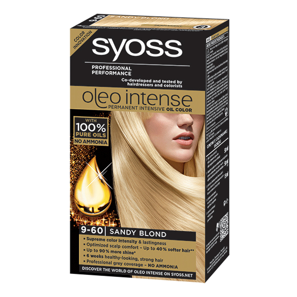 Syoss Oleo Intense Professional Performance Farba Do Włosów 115ml