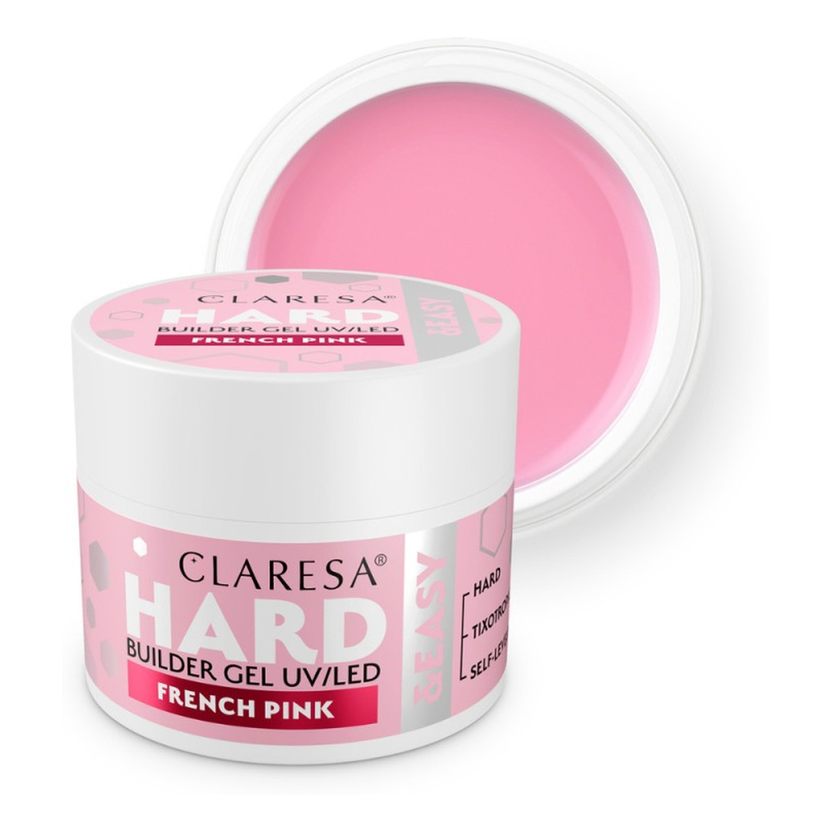 Claresa Hard&Easy Żel Budujący do paznokci 45g