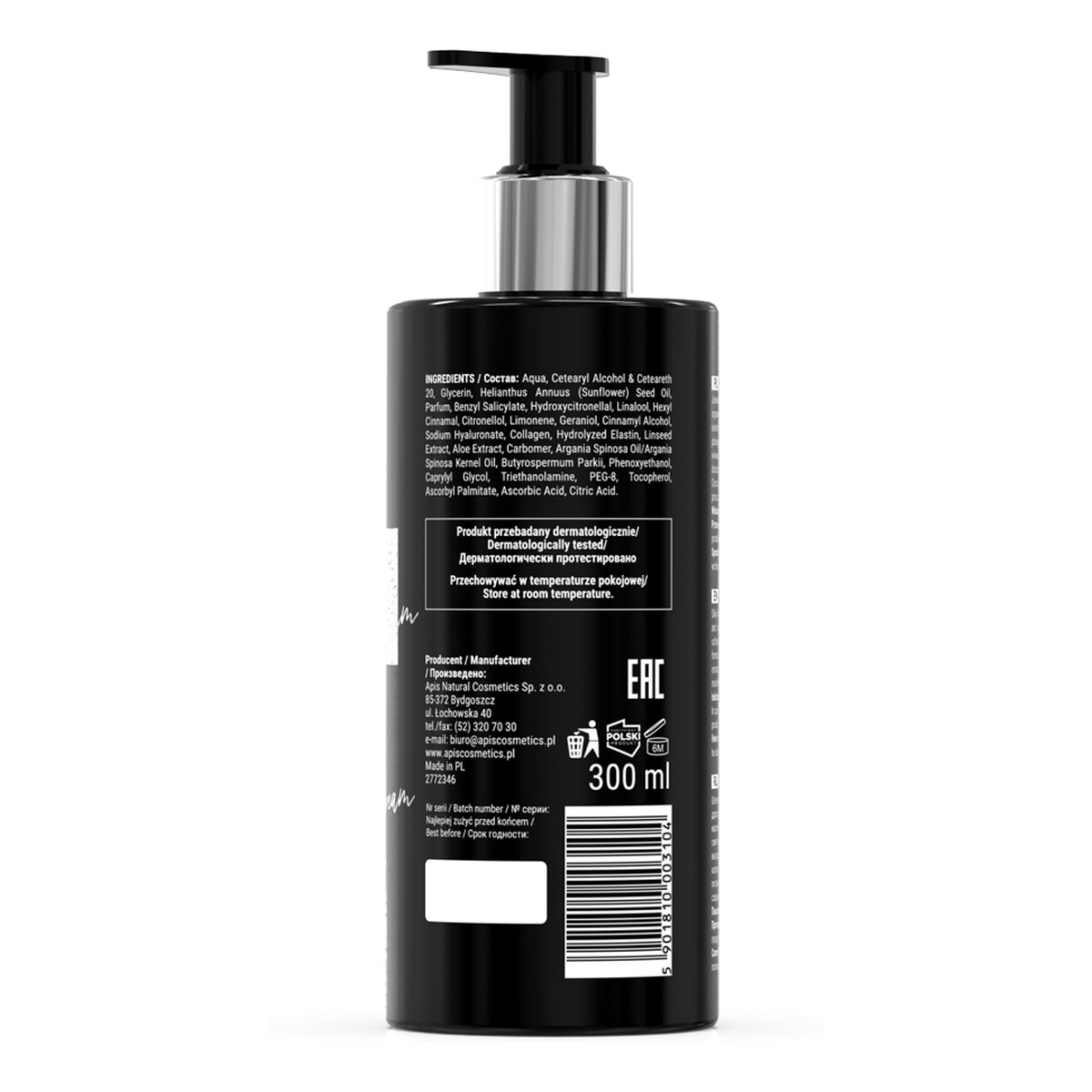 Apis Black Dream Krem do rąk pielęgnacyjny 300ml