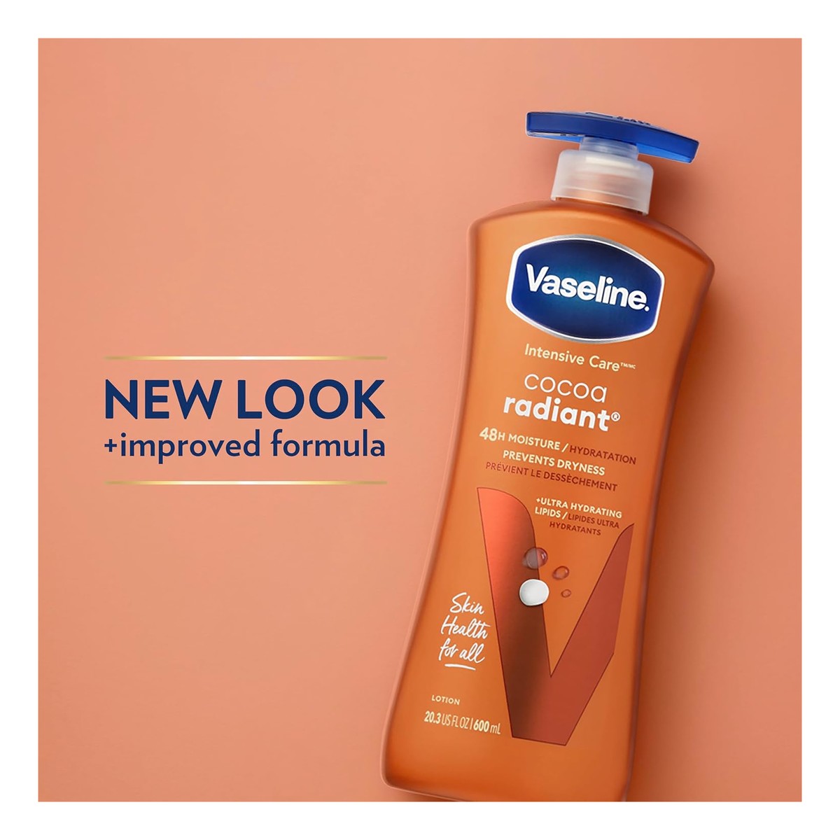 Vaseline Cocoa Radiant Balsam Do Ciała 600ml