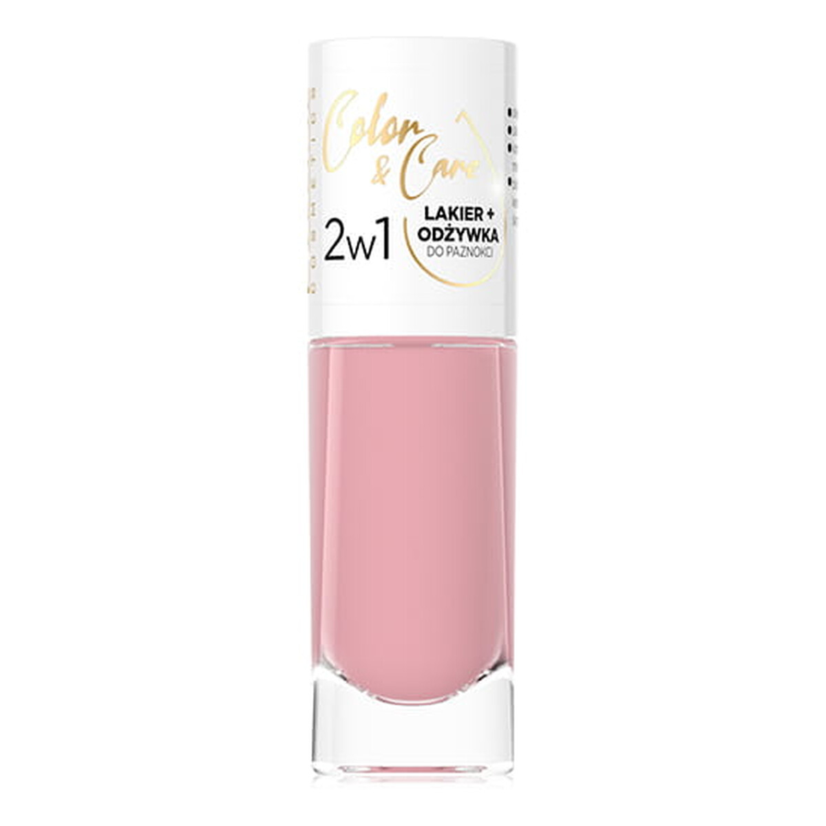 Eveline Color&Care Lakier i odżywka do paznokci 2w1 8ml