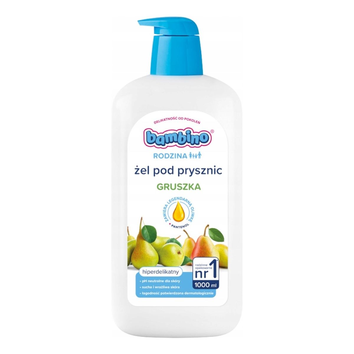 Bambino Rodzina Żel pod prysznic hiperdelikatny gruszka 1000ml
