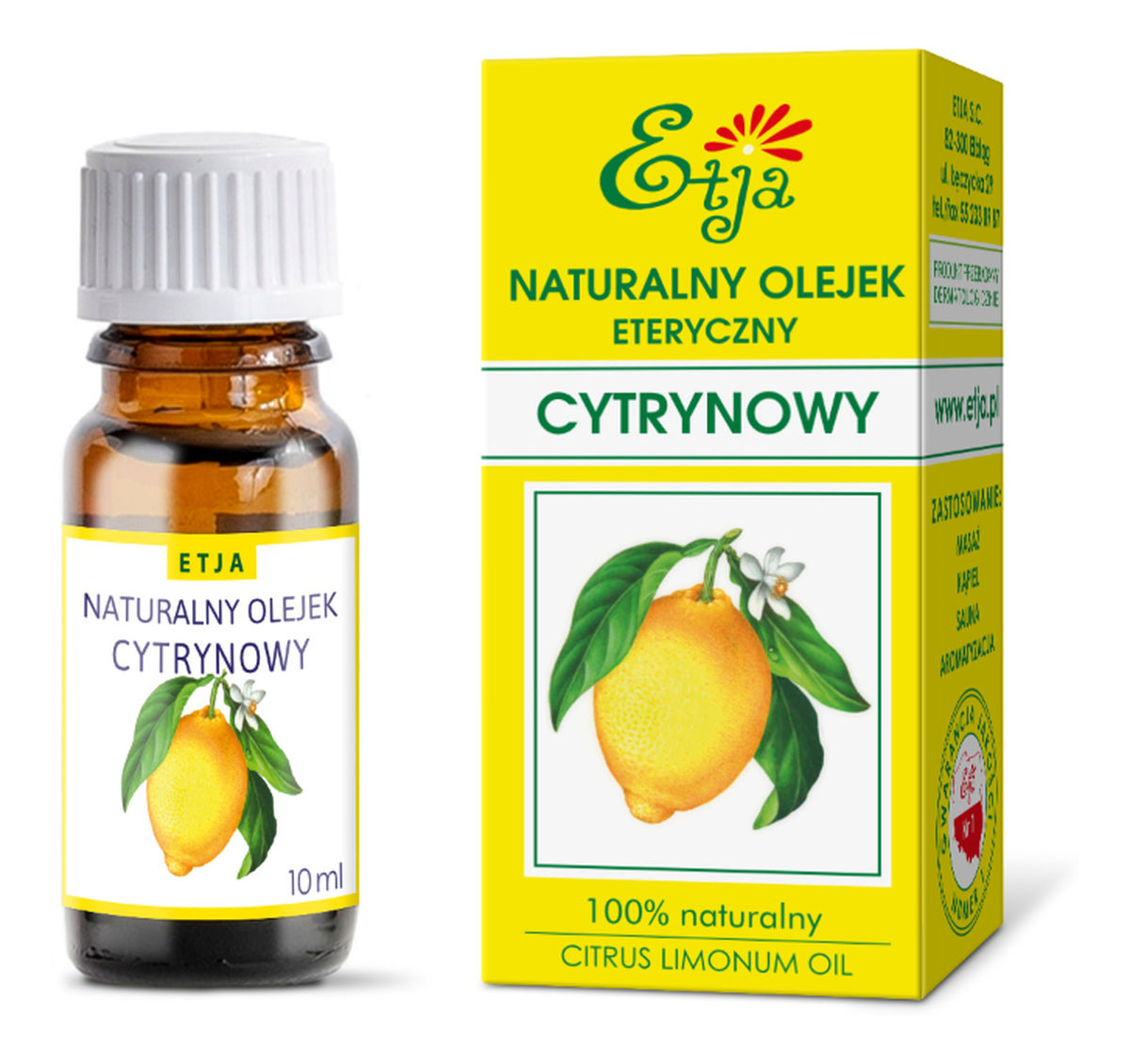 Olejek eteryczny cytrynowy
