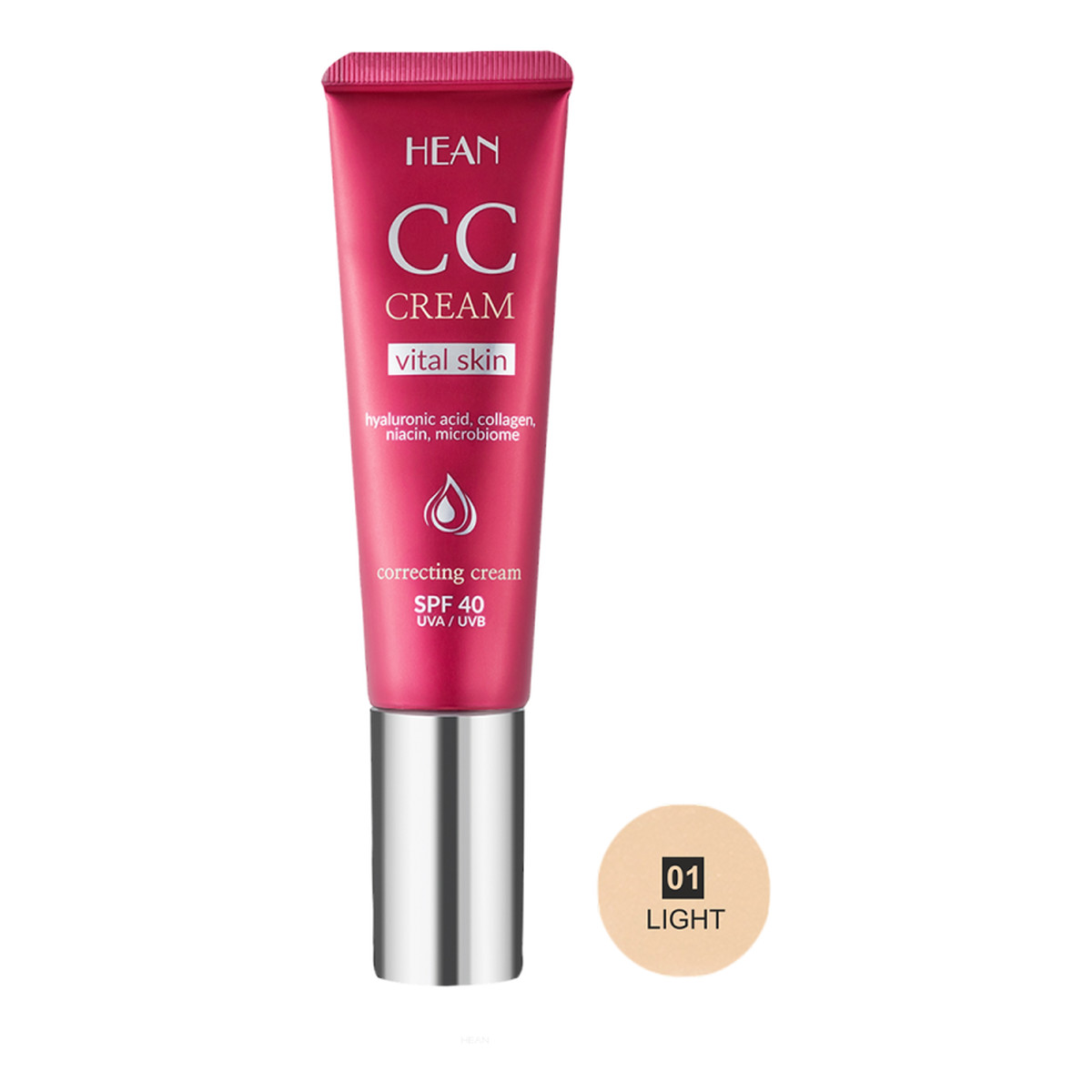 Hean VITAL SKIN Lekki kryjący podkład CC 30ml