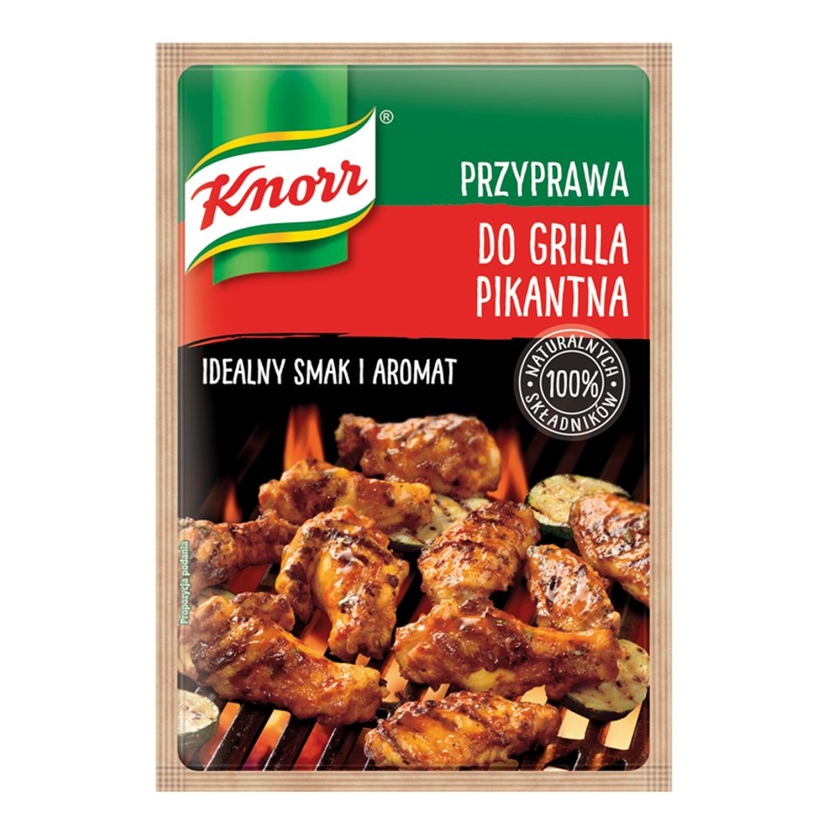 Knorr Przyprawa do kurczaka z grilla pikantna 23g