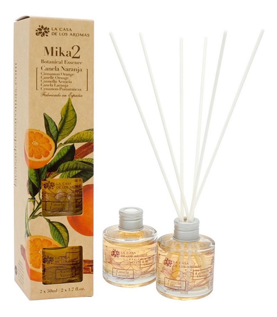 olejek aromatyczny z patyczkami Cynamon z Pomarańczą 2x50ml