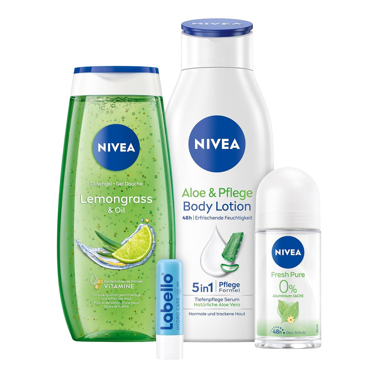 Nivea Happy Balance Zestaw pielęgnacyjny do ciała