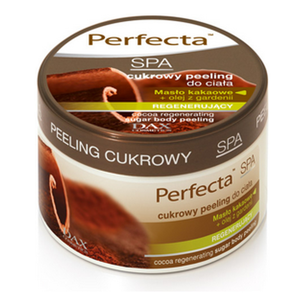 Perfecta Spa Peeling Do Ciała Złuszczająco- Regenerujący Kakaowy 225ml