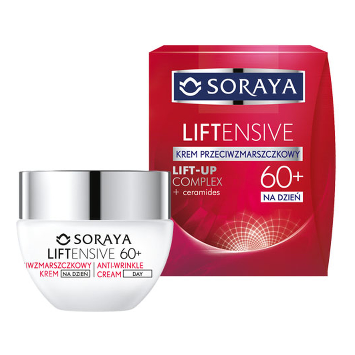Soraya Liftensive 60+Krem Przeciwzmarszczkowy Na Dzień 50ml