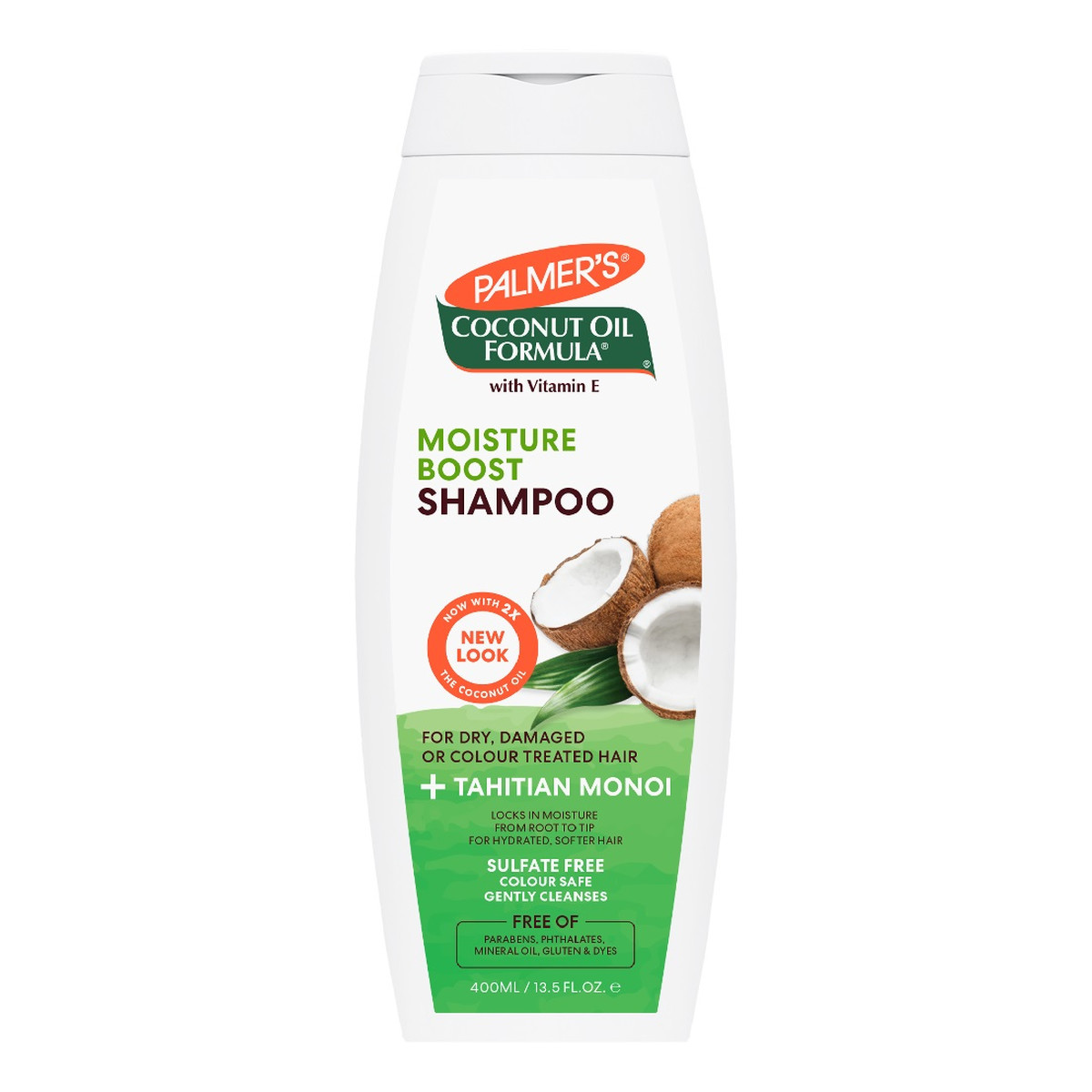 Palmer's Moisture boost shampoo odżywczy szampon do włosów z olejkiem kokosowym 400ml