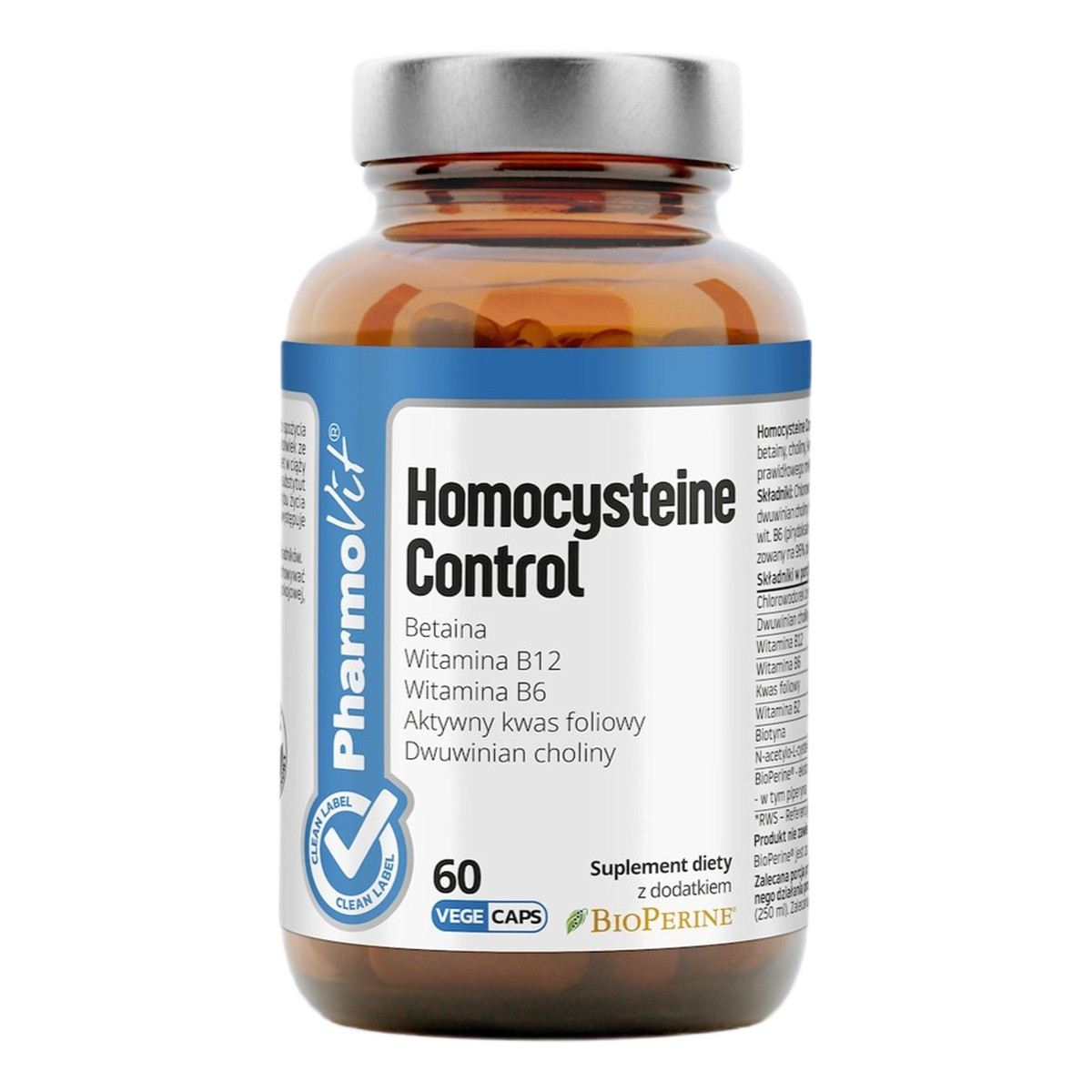 Pharmovit Homocysteine Control suplement diety 60 kapsułek