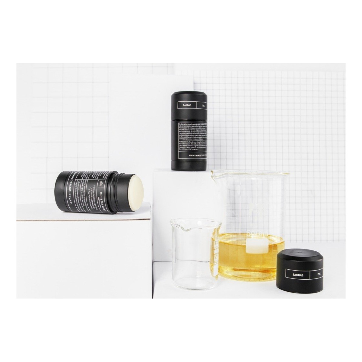 Ministerstwo Dobrego Mydła Sztyft Regenerujący Baobab 75g