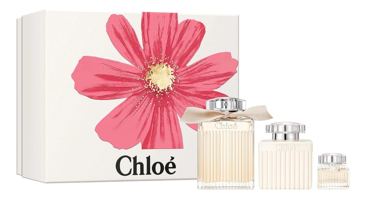 Zestaw woda perfumowana spray 100ml + woda perfumowana 5ml + balsam do ciała 100ml