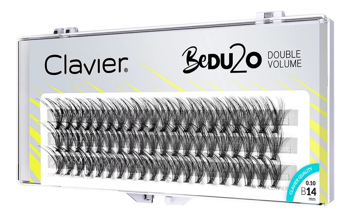 Bedu2o double volume kępki rzęs 14mm