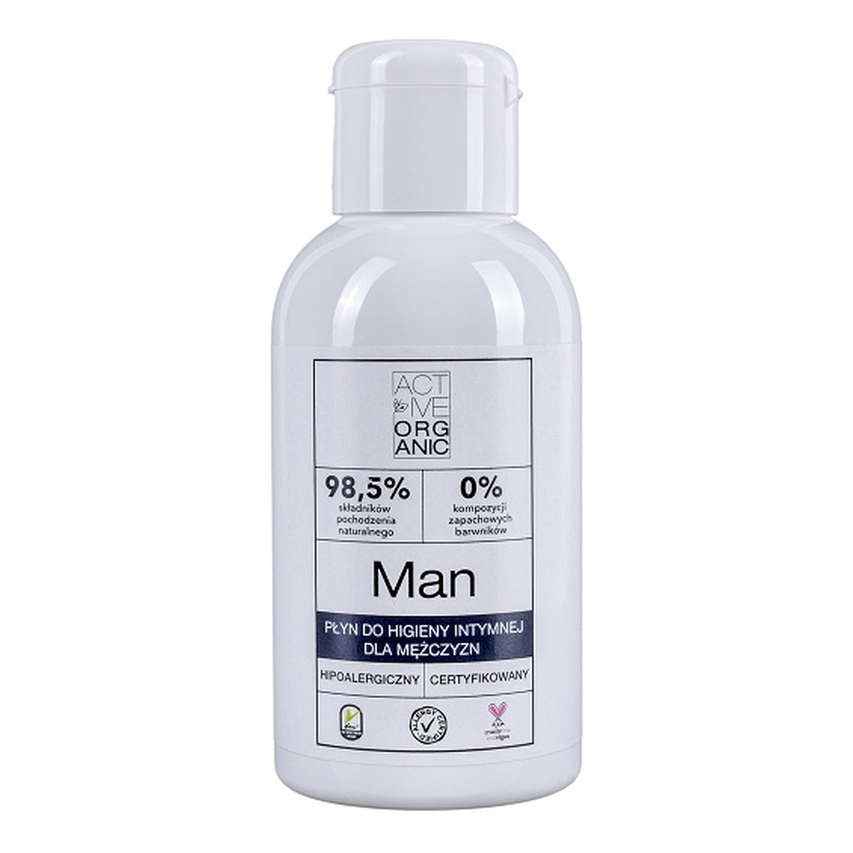 Active Organic Man płyn do higieny intymnej dla mężczyzn 100ml