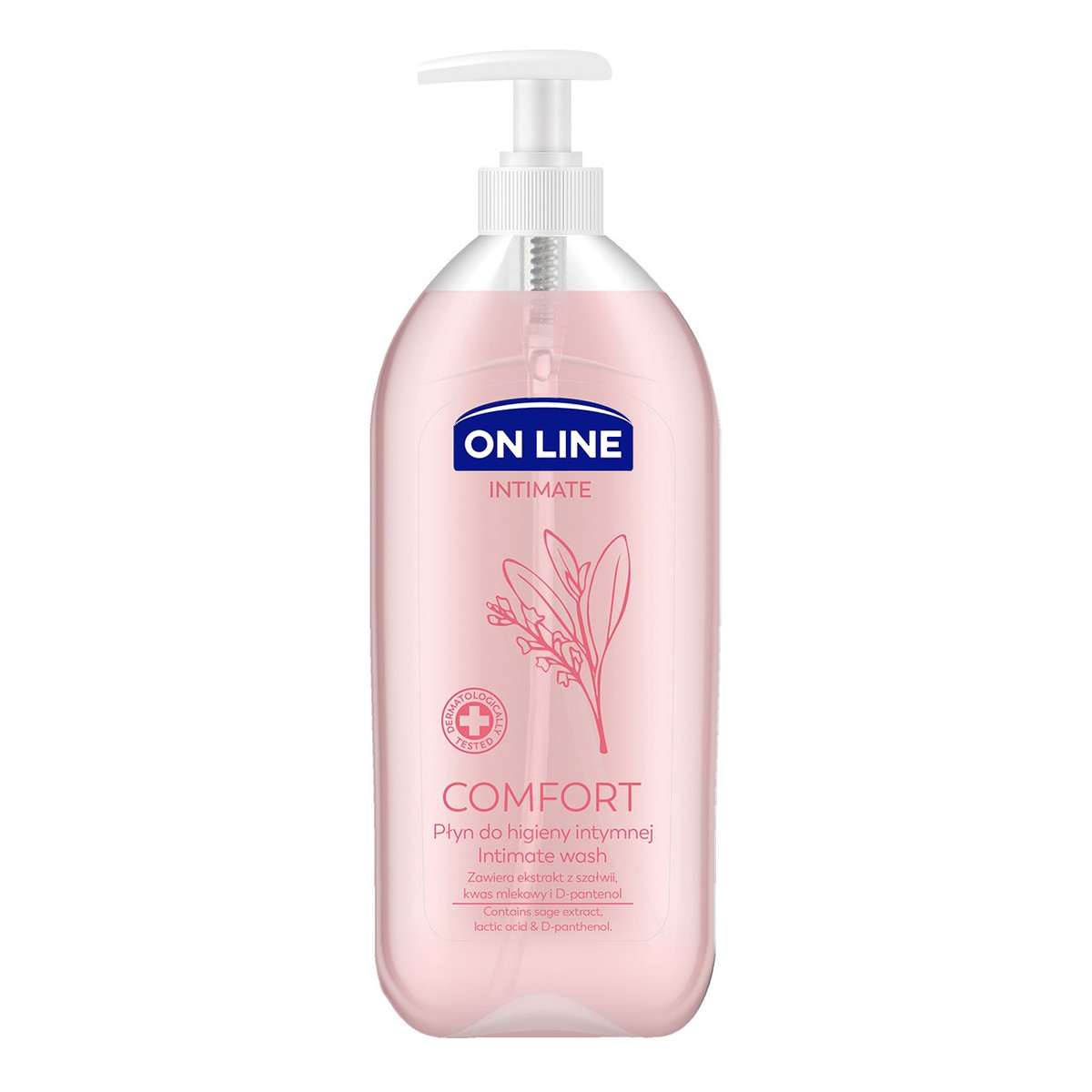 On Line Intimate Płyn do higieny intymnej Comfort z szałwią 500ml