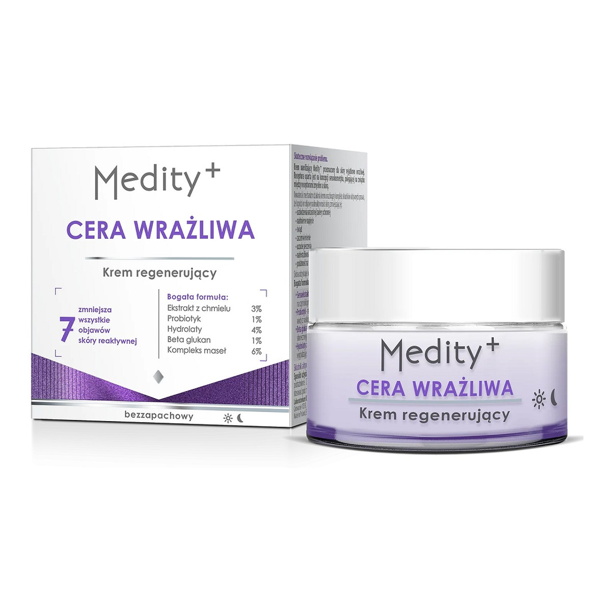 Medity+ Cera Wrażliwa Krem regenerujący do twarzy 50ml