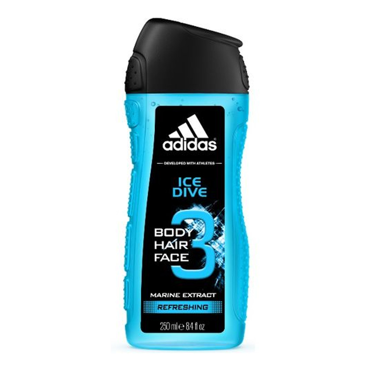 Adidas Ice Dive Żel pod prysznic i szampon do włosów 2w1 250ml