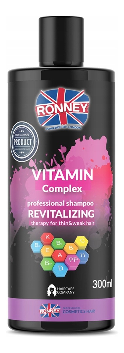 Vitamin complex professional shampoo revitalizing rewitalizujący szampon do włosów z kompleksem witamin