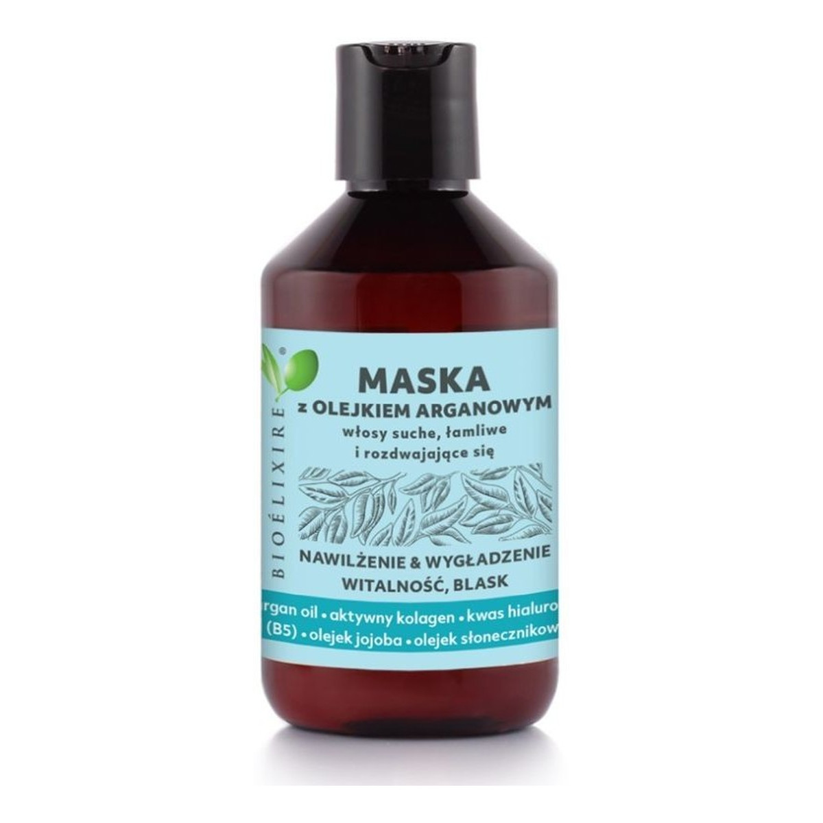 Bioelixire Maska do włosów suchych i łamliwych z olejkiem arganowym 300ml