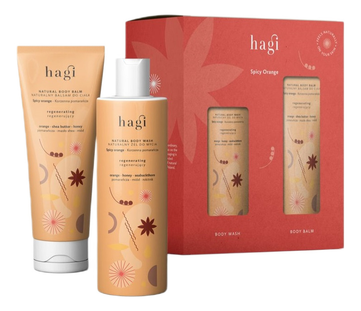 zestaw żel do mycia ciała 300ml + balsam do ciała 300ml