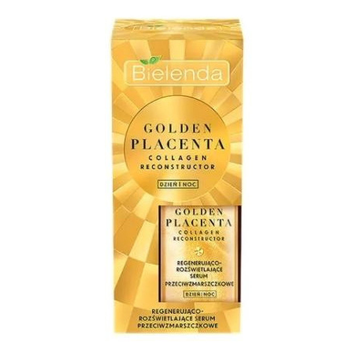 Bielenda Golden Placenta Regenerująco Rozświetlające Serum przeciwzmarszczkowe na dzień i noc 30g