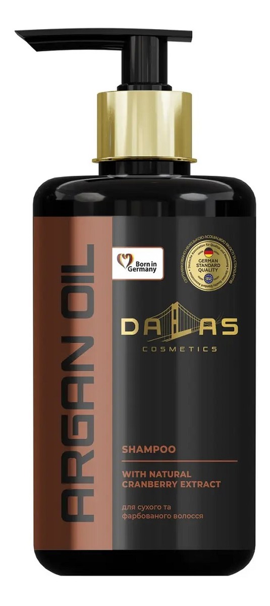 Argan oil szampon do włosów zniszczonych