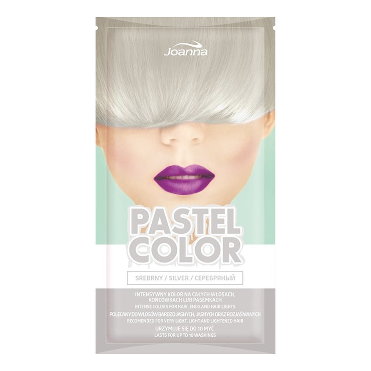 Joanna Pastel Color szampon koloryzujący do włosów saszetka 35g