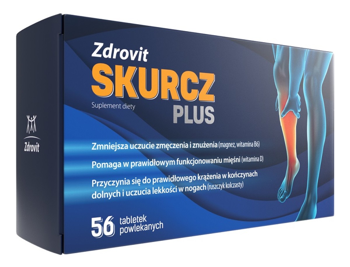 Skurcz plus suplement diety 56 tabletek powlekanych