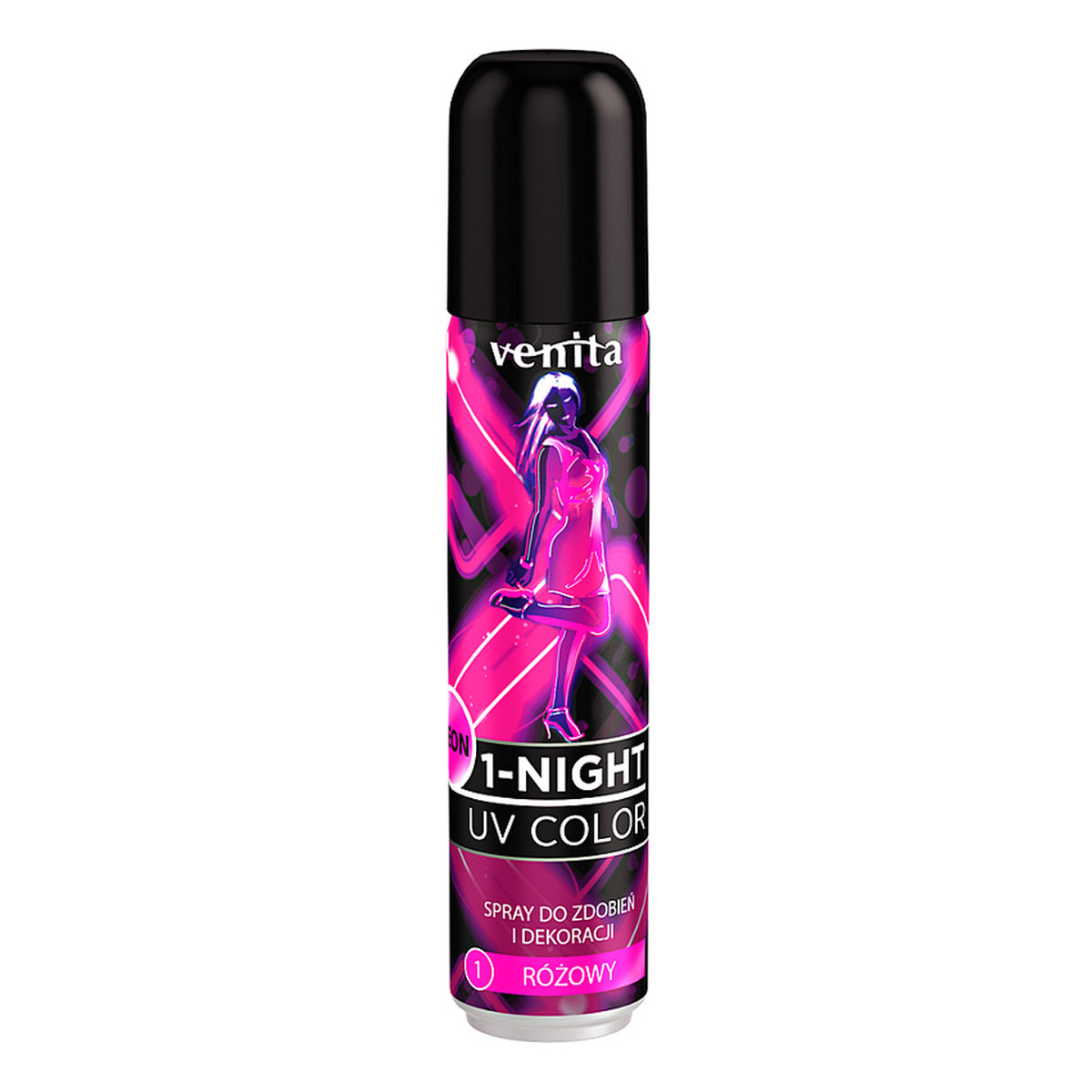 Venita 1-Night UV Color Neon Spray Koloryzujący 50ml
