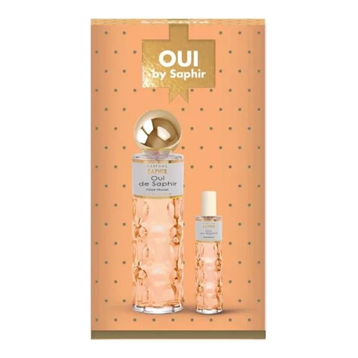Saphir Oui de Saphir Pour Femme zestaw woda perfumowana spray 200ml + woda perfumowana spray 30ml