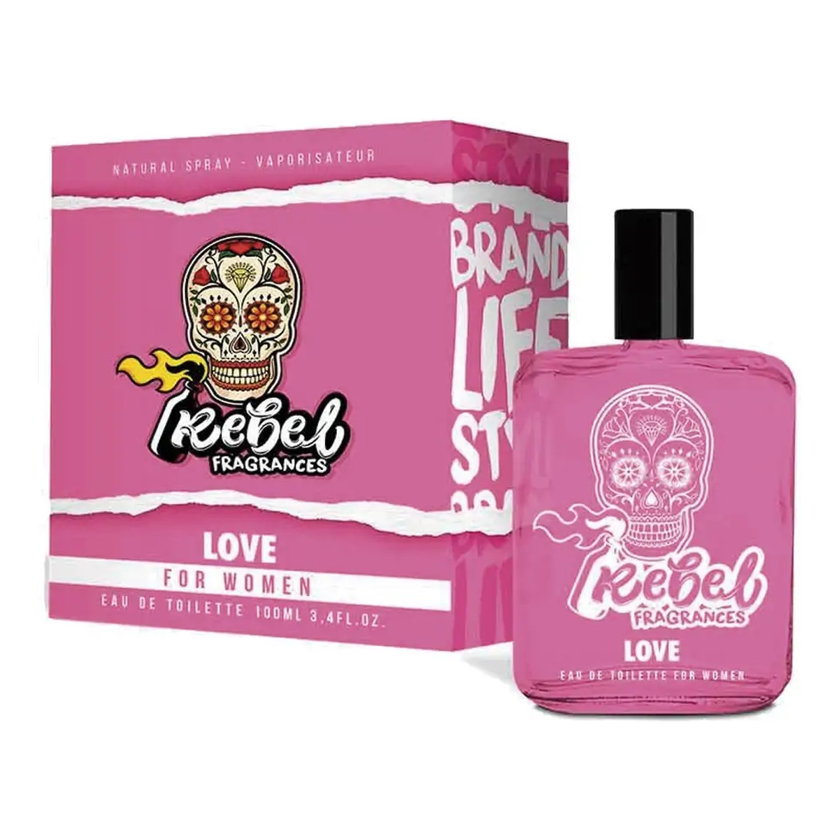 Rebel Woda toaletowa dla kobiet Love 100ml