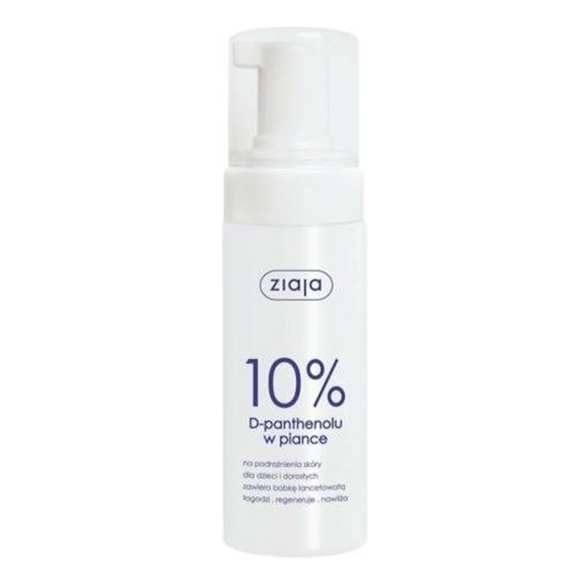 Ziaja 10% D-panthenolu w piance 150ml