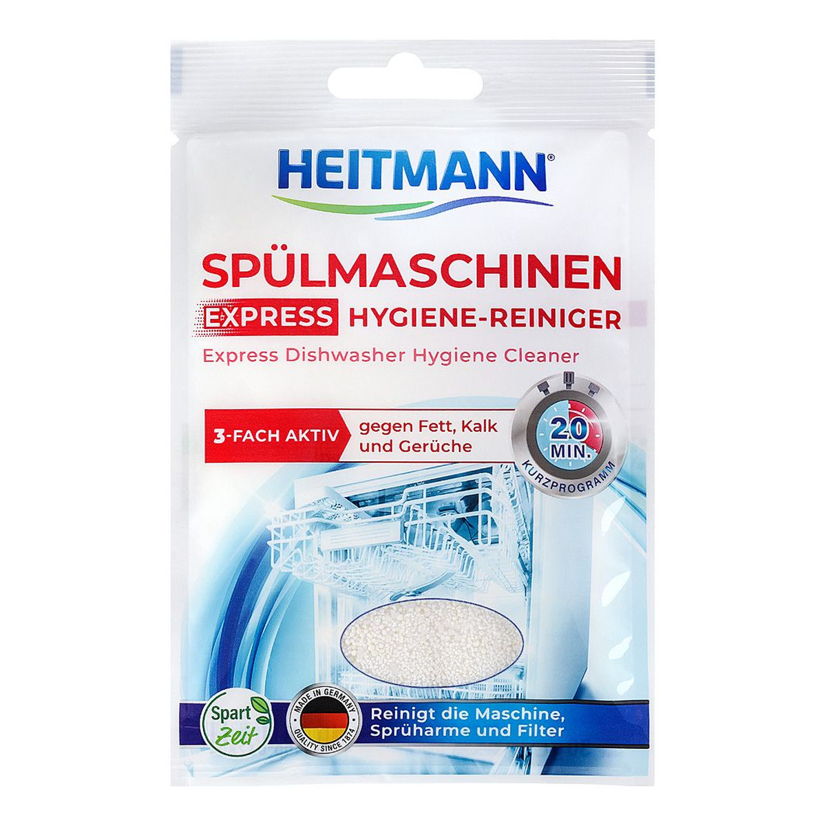 Heitmann Proszek do czyszczenia zmywarek 30g