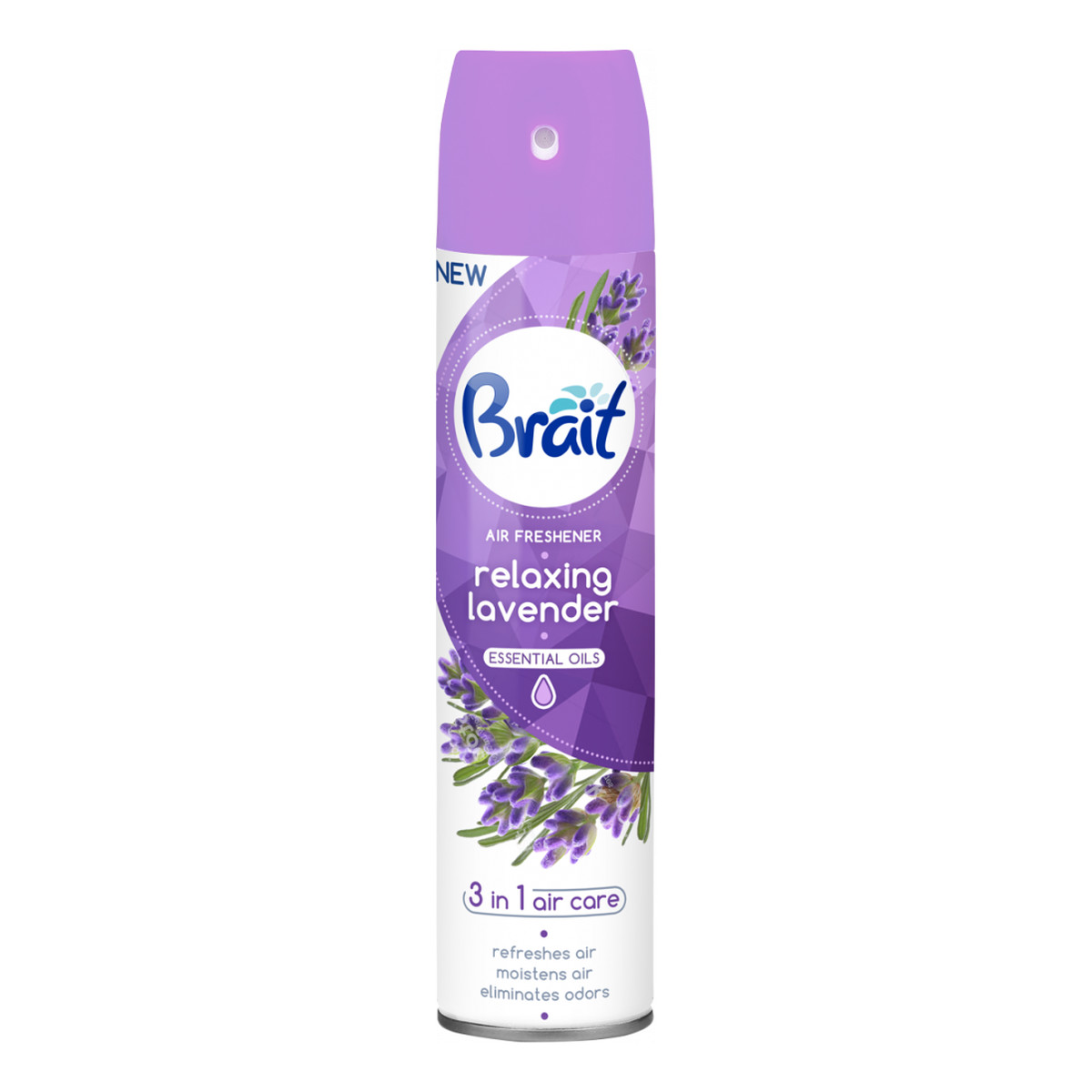 Brait Air Care 3in1 Odświeżacz powietrza klasyczny Relaxing Lavender 300ml