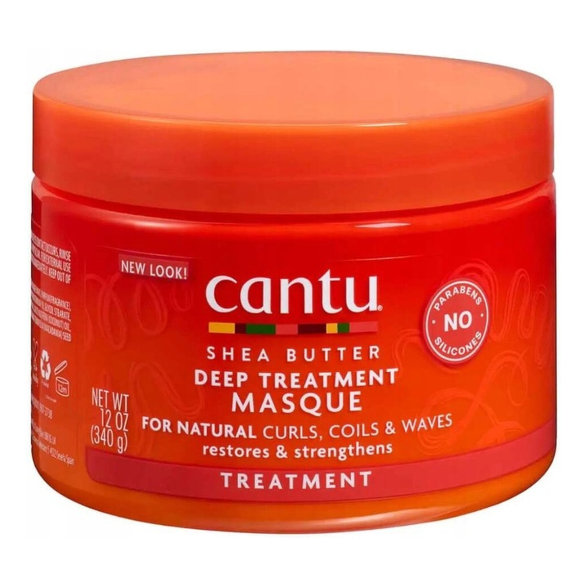 Cantu Shea Butter Natural Deep Treatment Masque Maska odbudowująca włosy 340ml