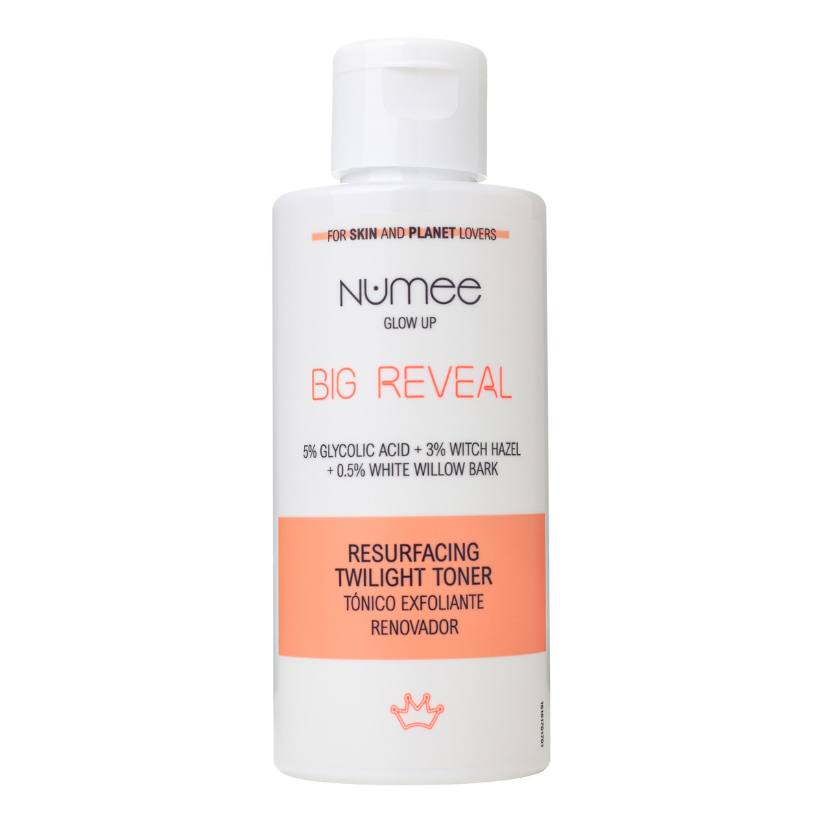 Numee Glow up big reveal tonik złuszczający do twarzy 150ml