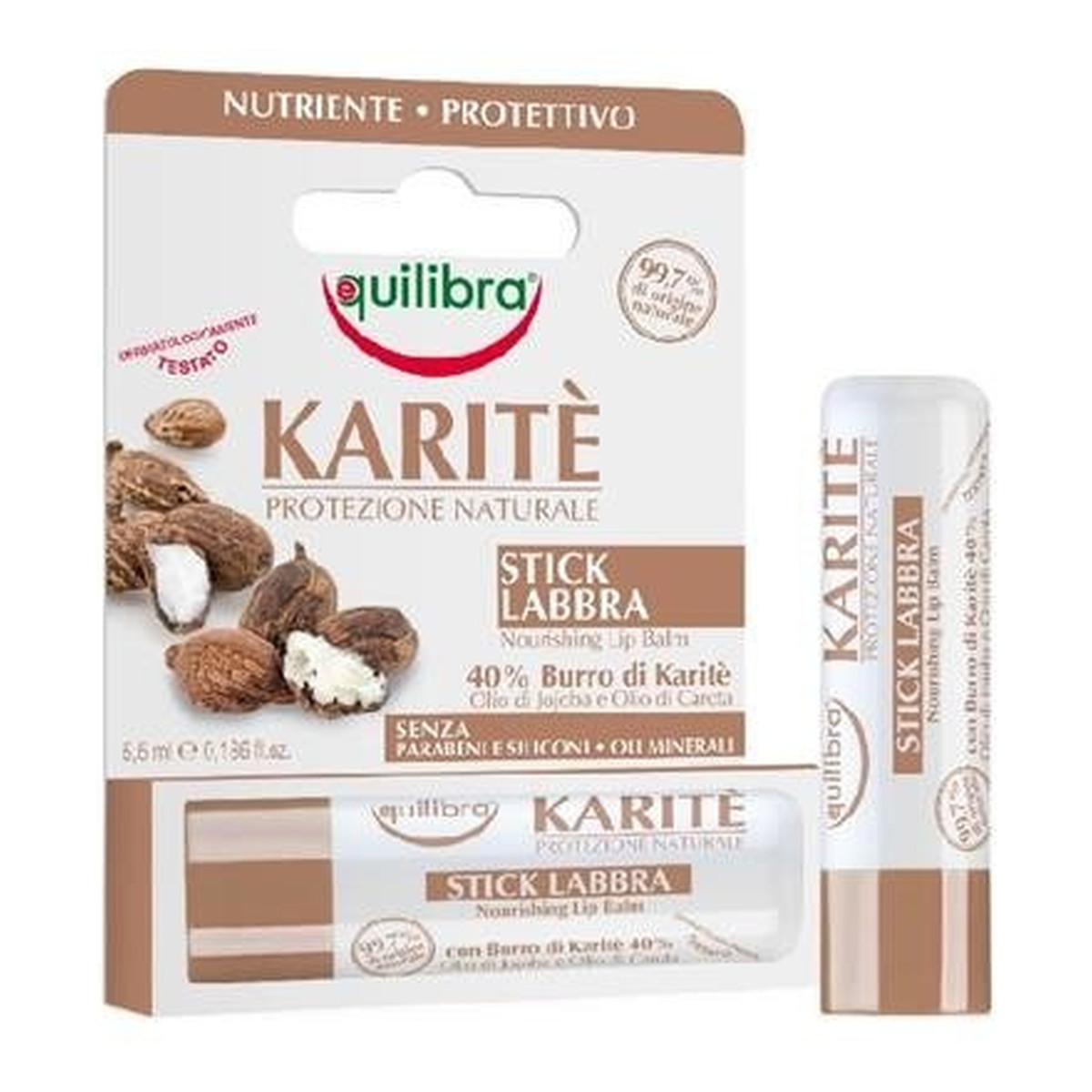 Equilibra Karite balsam do ust z masłem shea 5ml