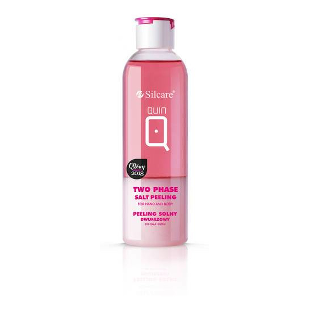 Silcare Quin Two-Phase Salt peeling solny dwufazowy do ciała i dłoni z olejem awokado 200ml