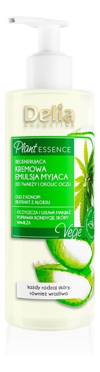 Kremowa emulsja myjąca regenerująca