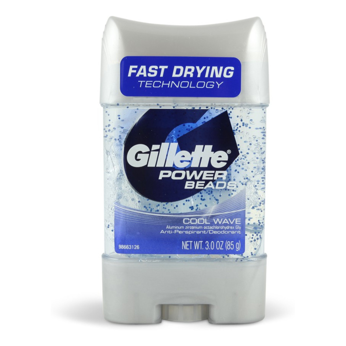 Gillette Cool Wave Power Beads Dezodorant Sztyft w Żelu 75ml