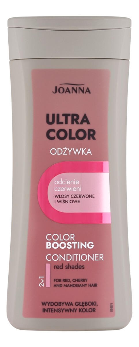 odżywka odcienie czerwieni