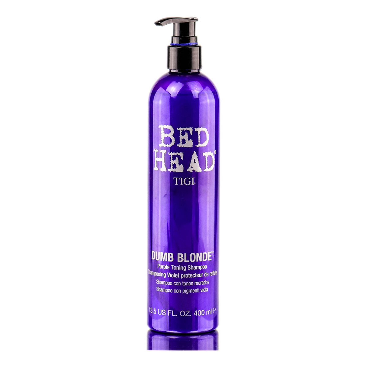 Tigi Bed head dumb blonde violet toning shampoo szampon do włosów blond 400ml