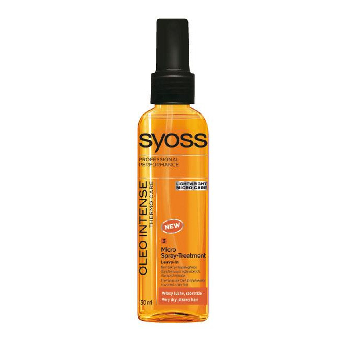 Syoss Oleo Intense Professional Performance Odżywka Do Włosów Spray 150ml