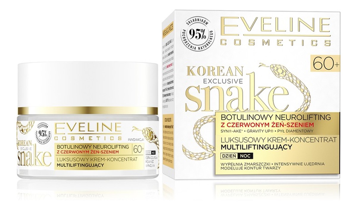 Luksusowy krem-koncentrat multiliftingujacy, na dzień i na noc, 60+