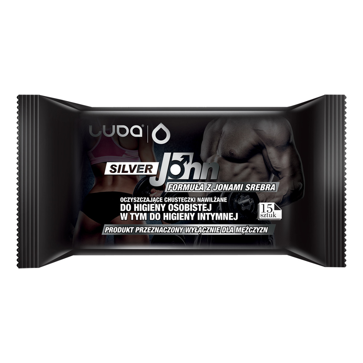 Luba MEN SILVER CHUSTECZKI DO HIGIENY INTYMNEJ 15szt